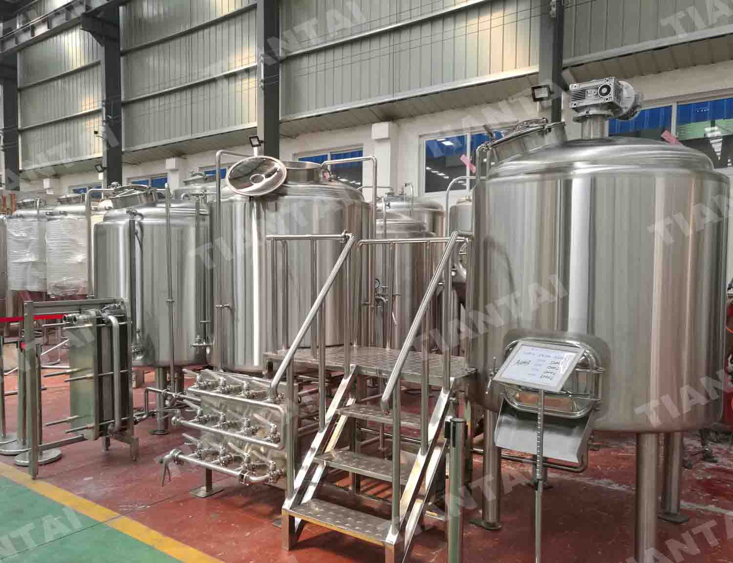 1200L Stainless Steel brewhouse system